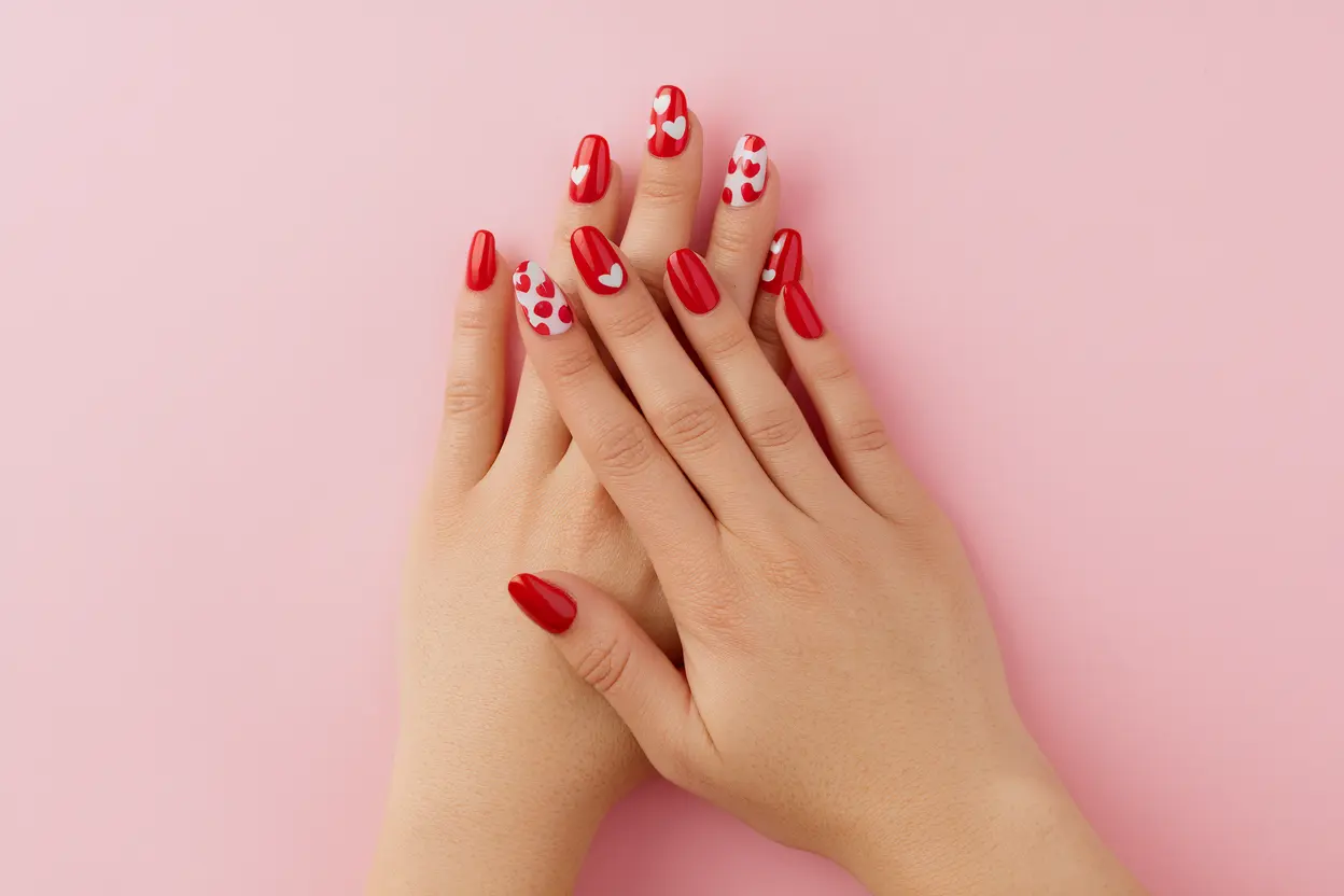 Love at first sight how to choose the perfect valentine's nails