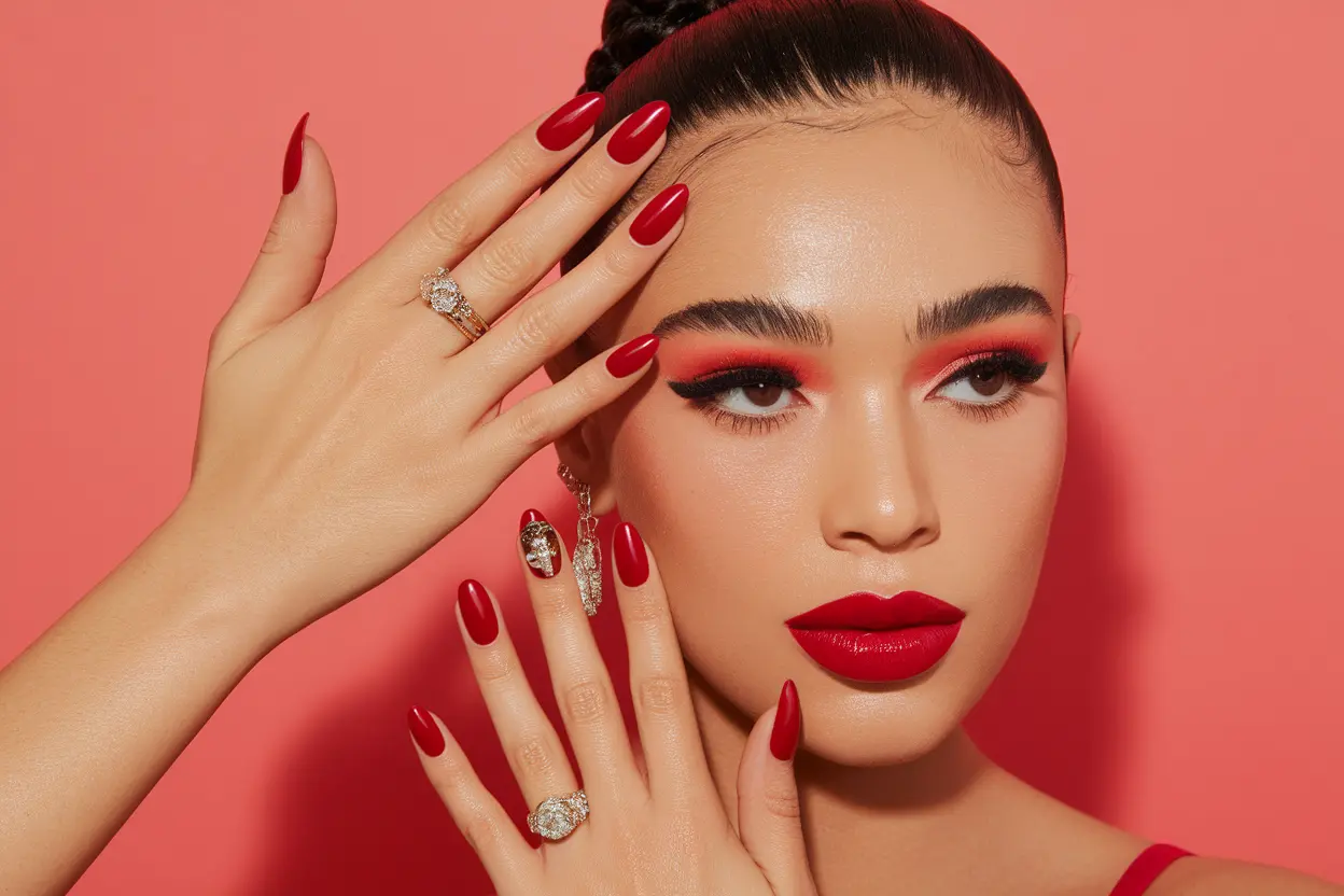 Red nails for every occasion how to style your manicure year round