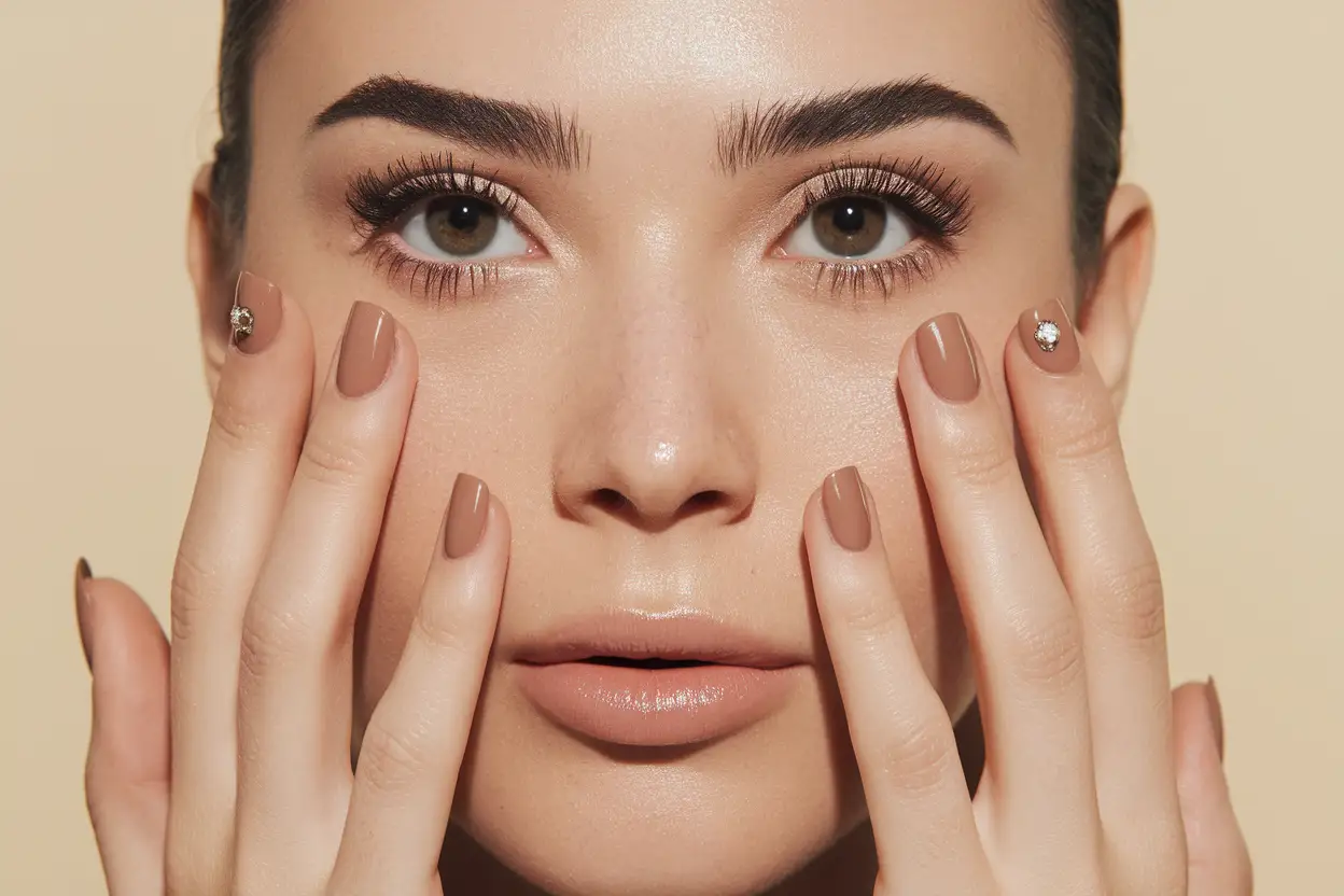 Seasonal variations how to style your nude nails year round